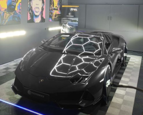 Lamborghini Evo Car Wrapping