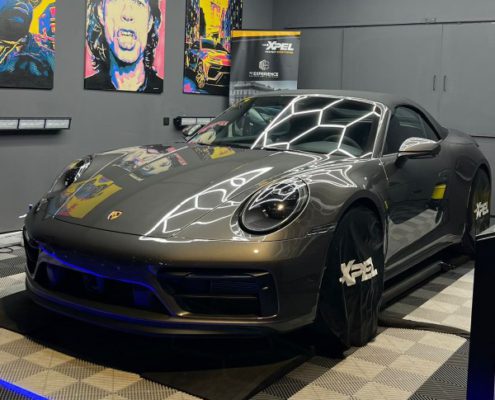 Porsche Vollfolierung XPEL Lackschutzfolie